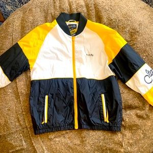 Black n Yellow windbreaker